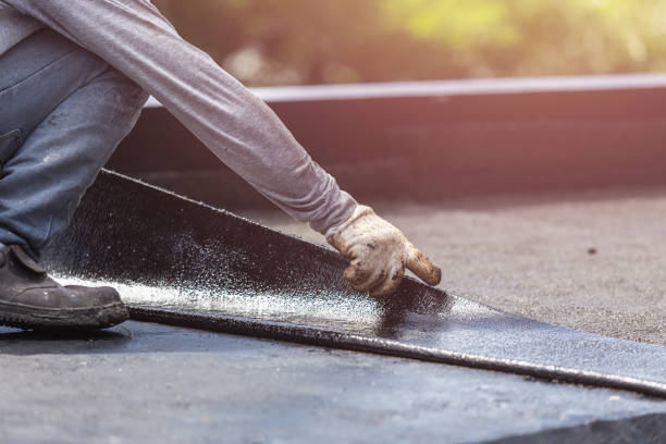 Professional Crawl Space Encapsulation technician working in Holly Pond, AL